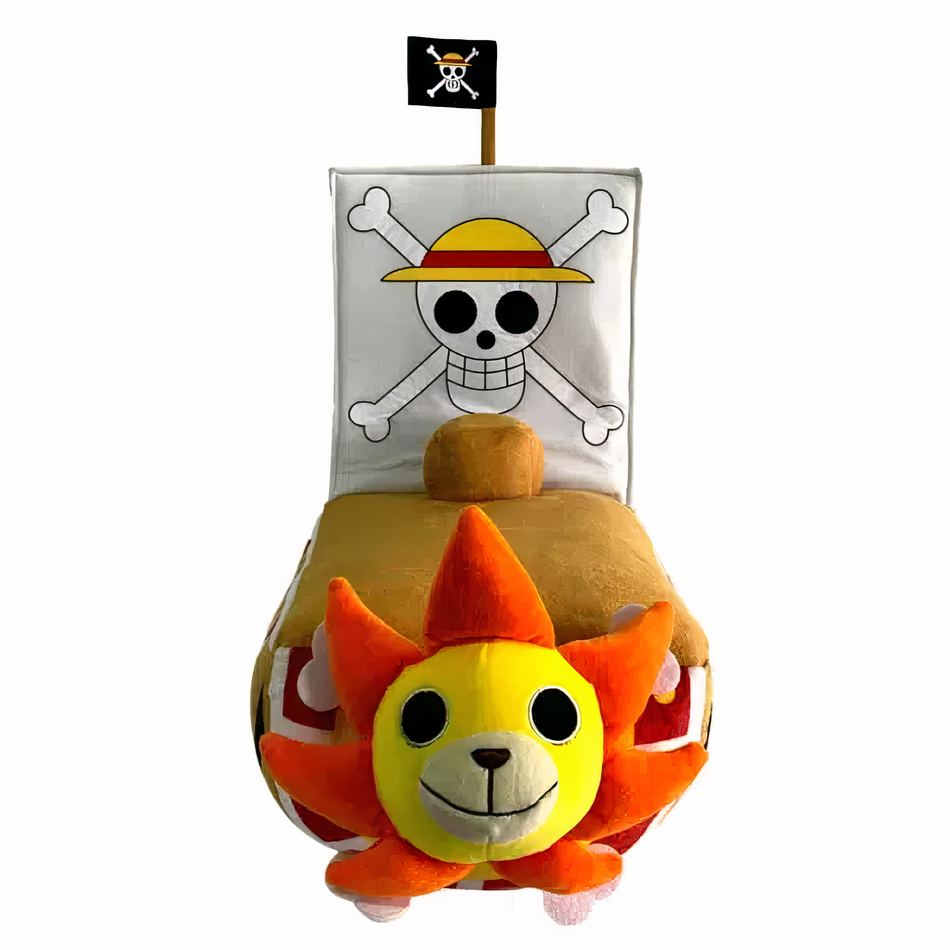 Peluche Thousand Sunny One Piece bateau doux collection anime La compagnie de la peluche