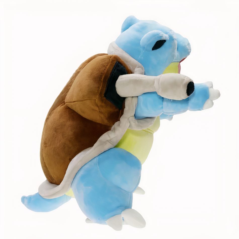 Peluche Tortank Pokémon 30 cm doux défenseur bleu La compagnie de la peluche