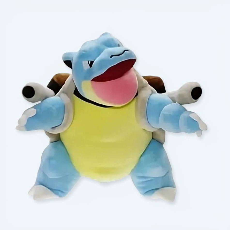 Peluche Tortank Pokémon 30 cm doux défenseur bleu La compagnie de la peluche