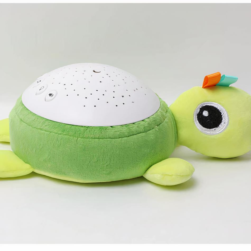 Peluche tortue apaisante bruit blanc douce relaxation La compagnie de la peluche