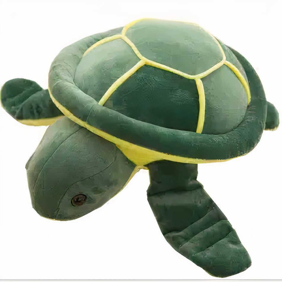 Peluche tortue bleue océan douce et réconfortante La compagnie de la peluche