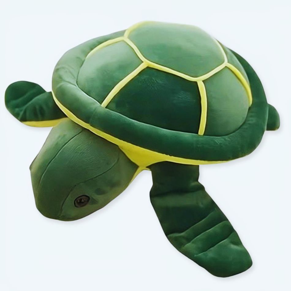Peluche tortue bleue océan douce et réconfortante La compagnie de la peluche