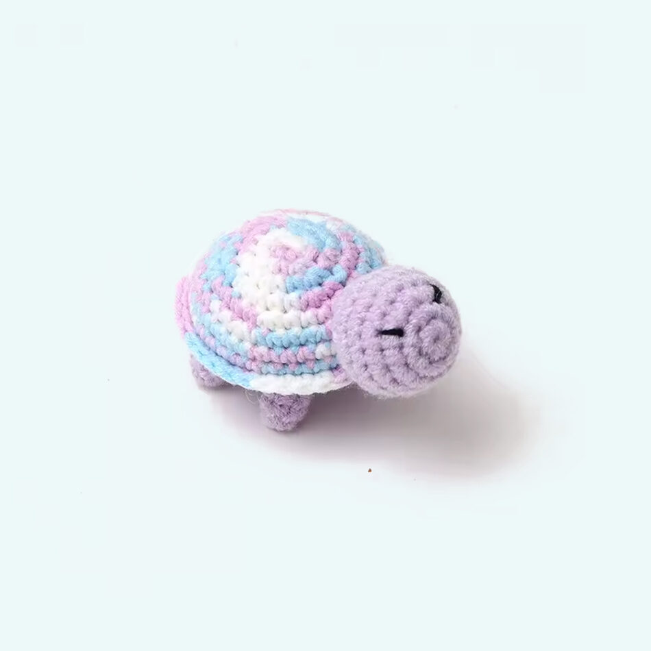 Peluche tortue crochet douce marine enfant câlin La compagnie de la peluche