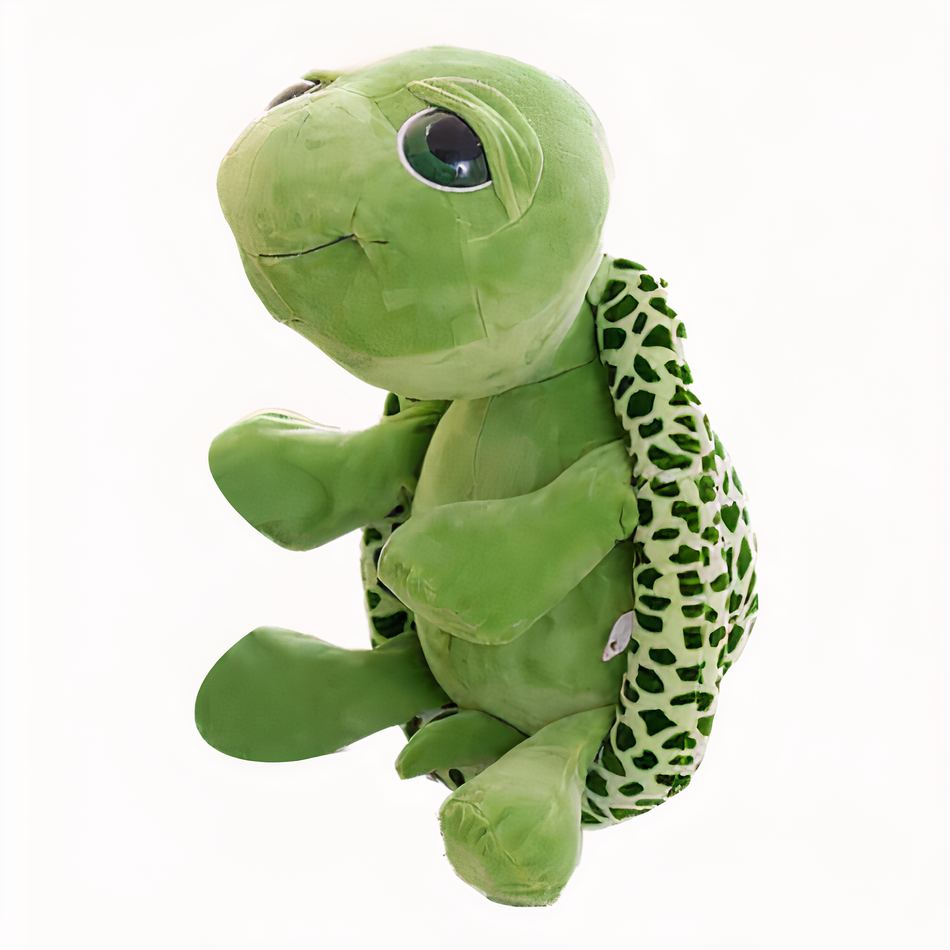 Peluche tortue douce câline océan enfant doudou 20cm La compagnie de la peluche