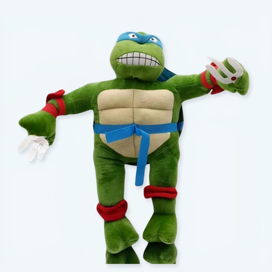 Peluche tortue Ninja douce verte personnage héros enfant La compagnie de la peluche