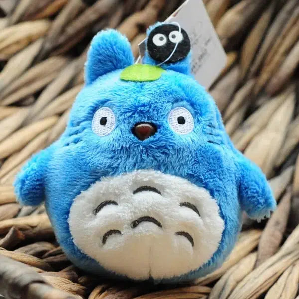 Peluche Totoro bleu kawaii porte-clés mignon accessoire La compagnie de la peluche
