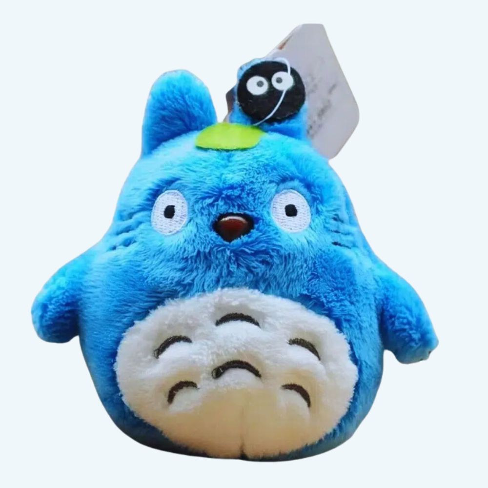 Peluche Totoro bleu kawaii porte-clés mignon accessoire La compagnie de la peluche