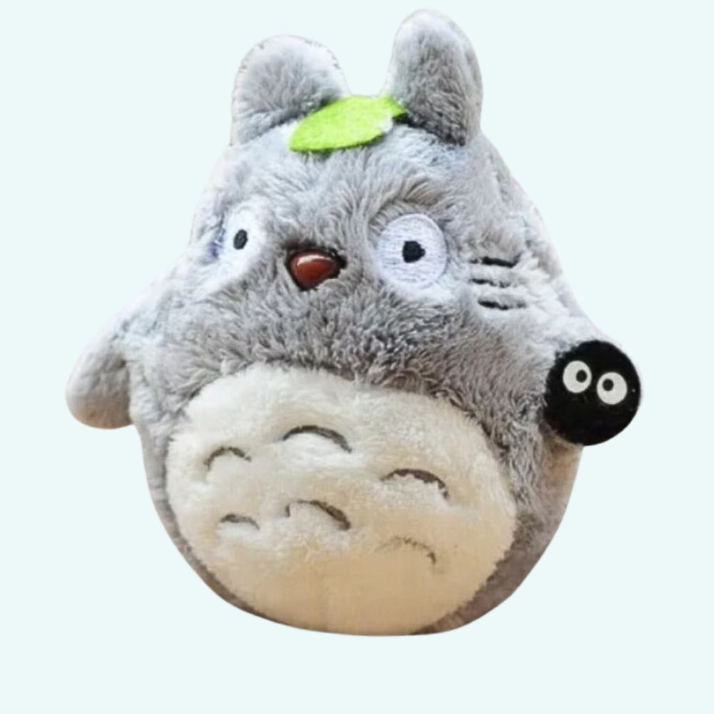 Peluche Totoro gris porte-clés mignon doux univers Ghibli La compagnie de la peluche