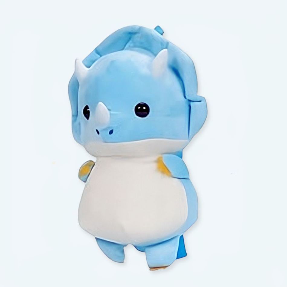 Peluche tricératops sac à dos enfant doux et ludique La compagnie de la peluche