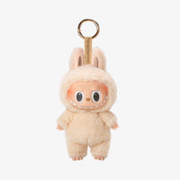Peluche type Labubu debout boîte mystère
