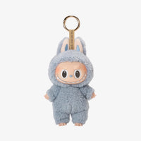 Peluche type Labubu debout boîte mystère
