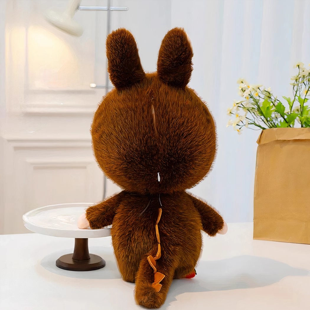 Peluche type Labubu géante