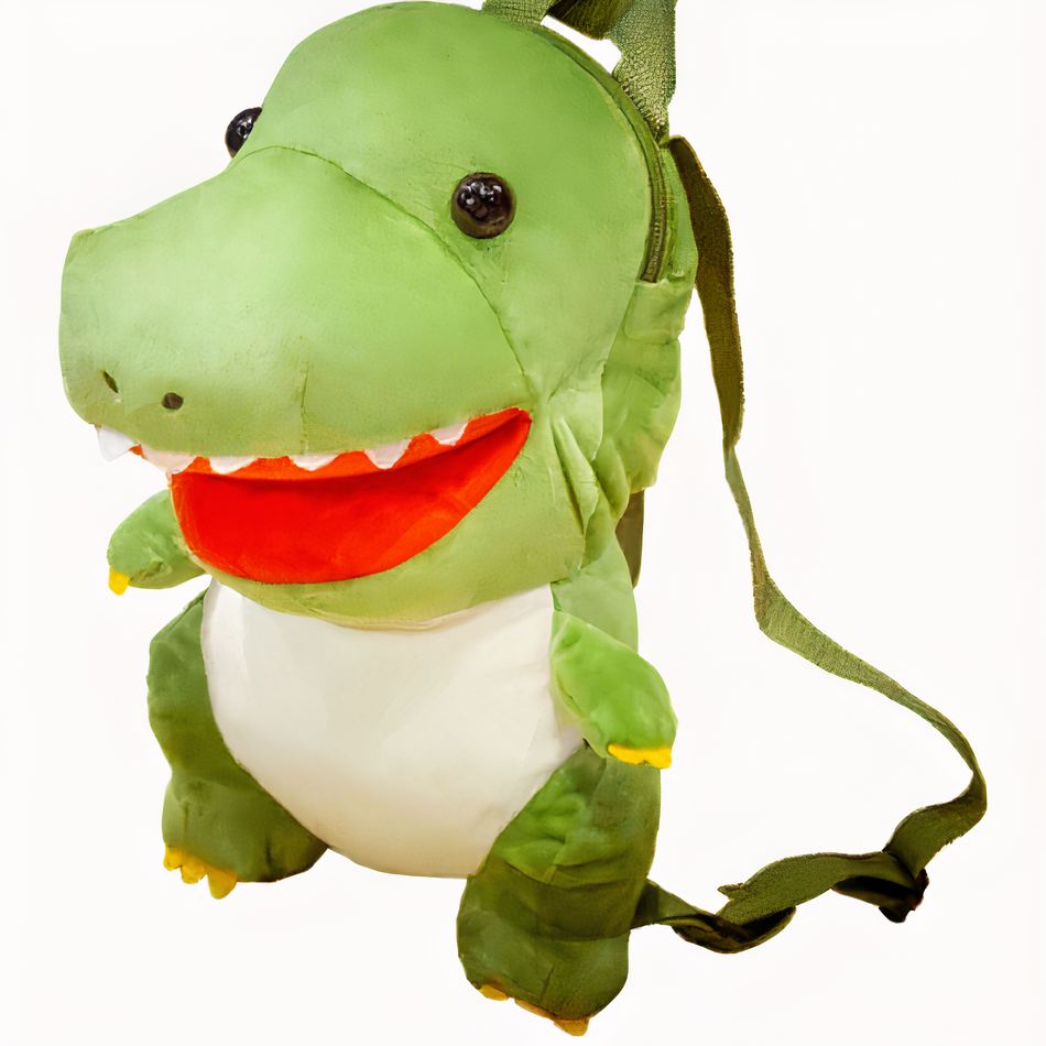 Peluche tyrannosaure sac à dos enfant doux amusant La compagnie de la peluche