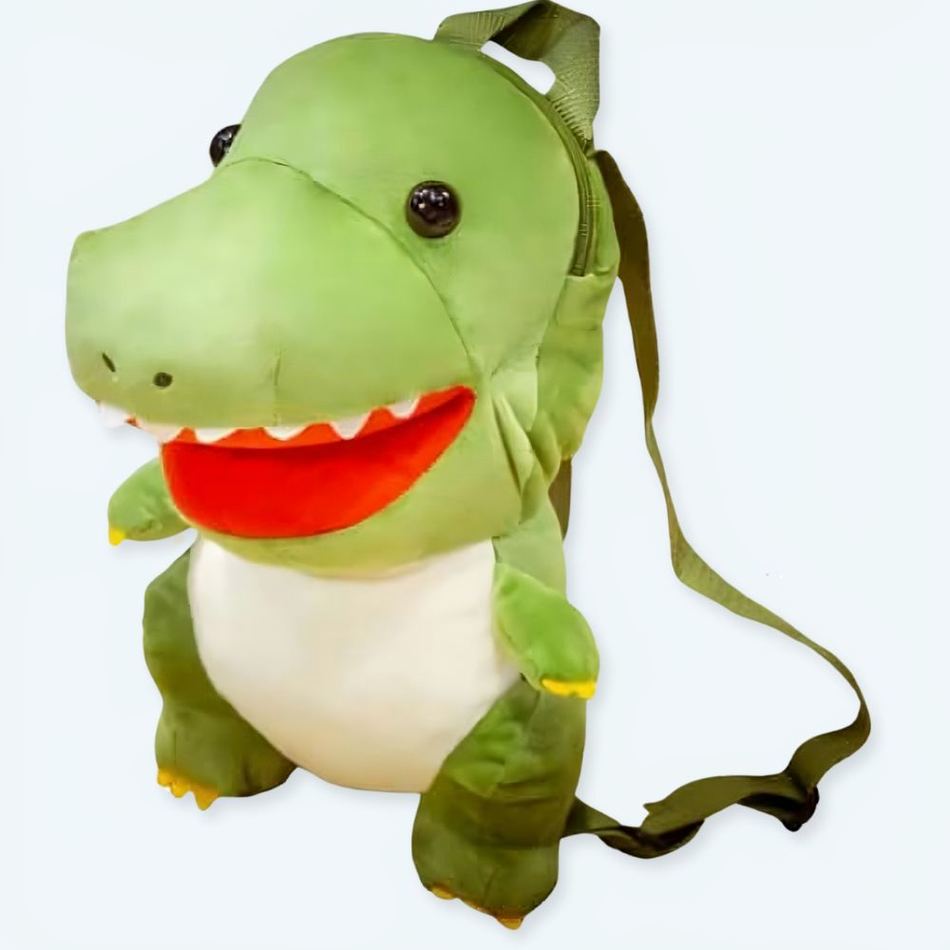 Peluche tyrannosaure sac à dos enfant doux amusant La compagnie de la peluche