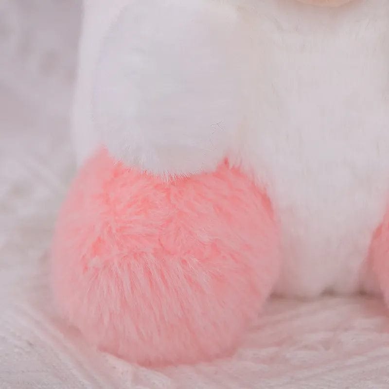 Peluche vache rose et toute petite