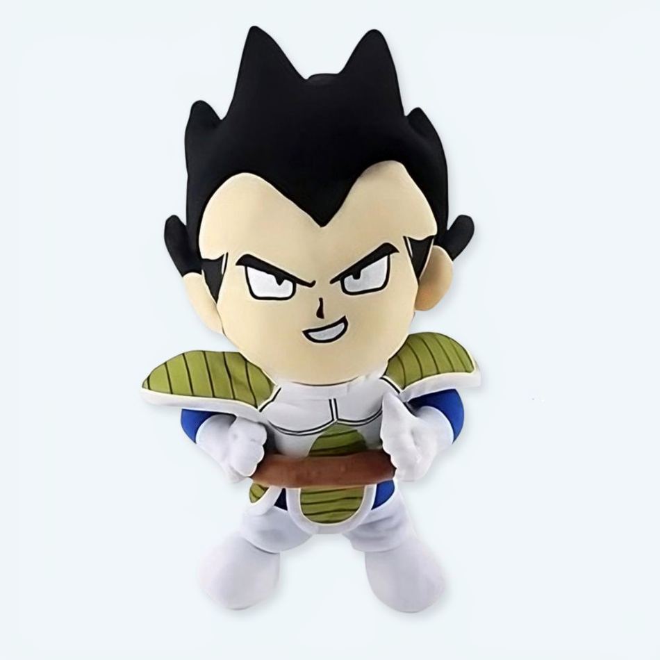 Peluche Végéta guerrier doux Dragon Ball fidèle La compagnie de la peluche