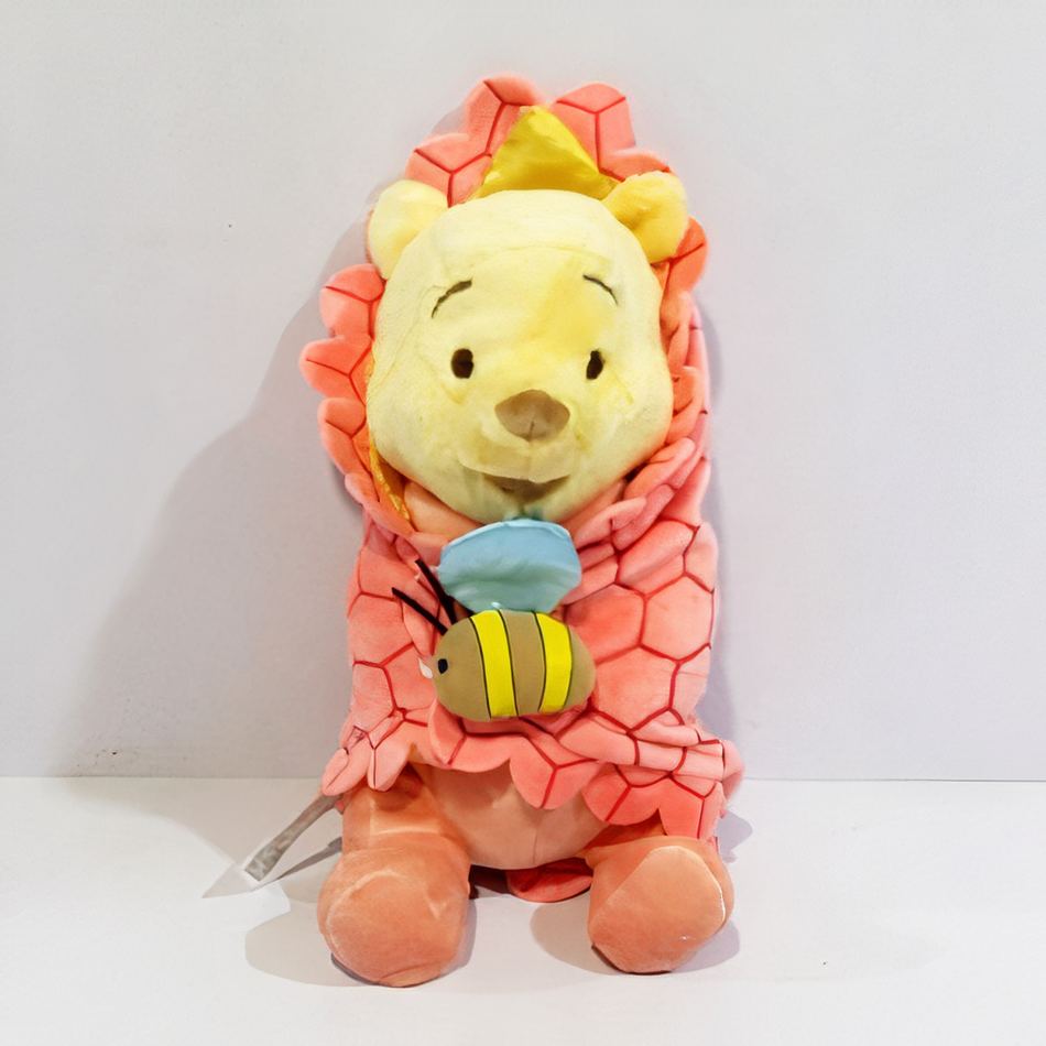 Peluche Winnie l’Ourson douce couverture réconfort enfant La compagnie de la peluche
