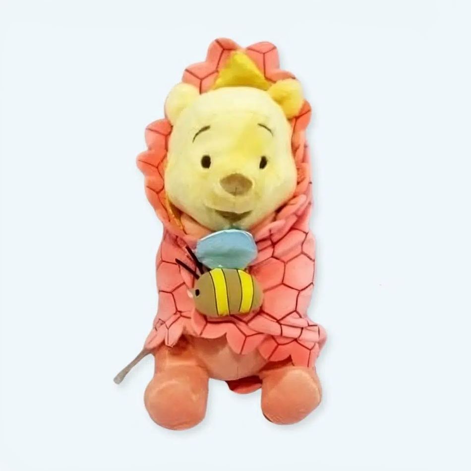 Peluche Winnie l’Ourson douce couverture réconfort enfant La compagnie de la peluche