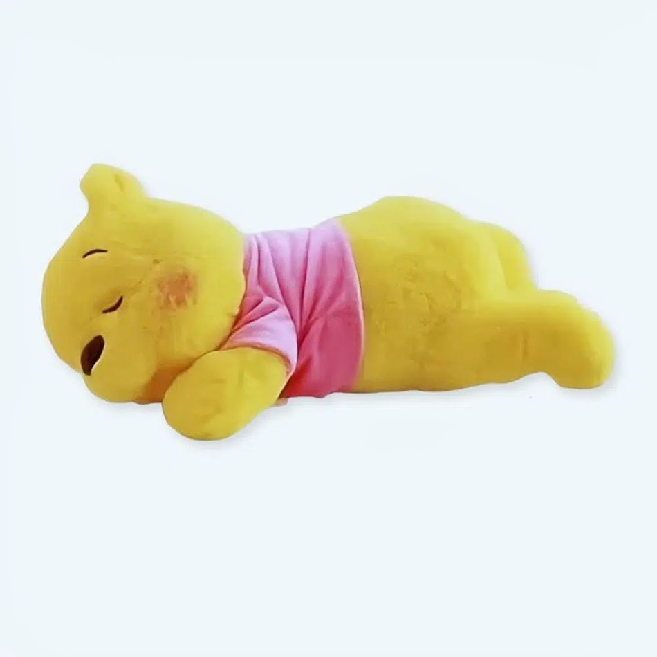 Peluche Winnie l’Ourson oreiller doux pour enfant La compagnie de la peluche