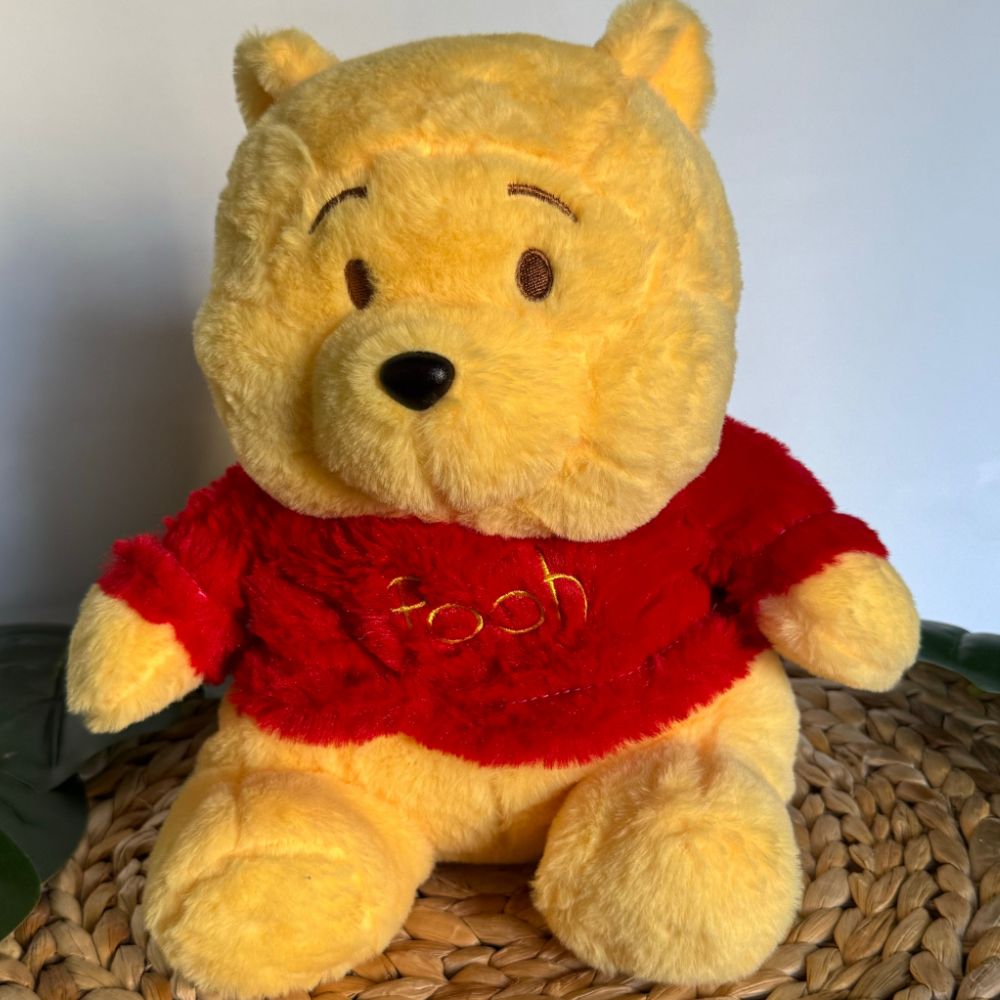 Peluche Winnie ourson berceuse douce câline respirante La compagnie de la peluche