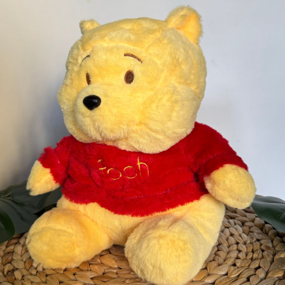 Peluche Winnie ourson berceuse douce câline respirante La compagnie de la peluche
