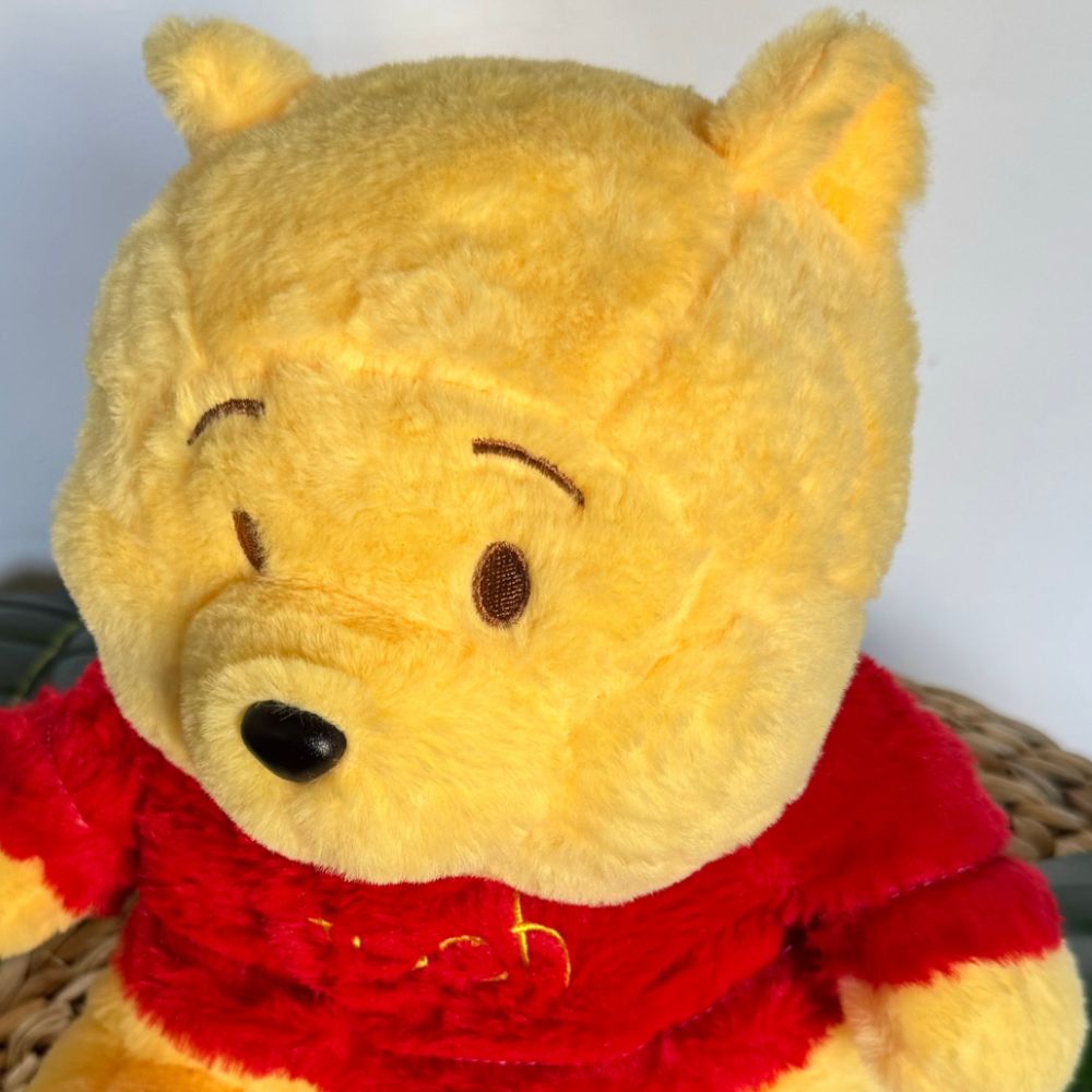 Peluche Winnie ourson berceuse douce câline respirante La compagnie de la peluche