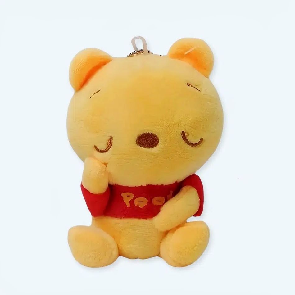 Peluche Winnie Ourson porte-clé doux pour enfant La compagnie de la peluche