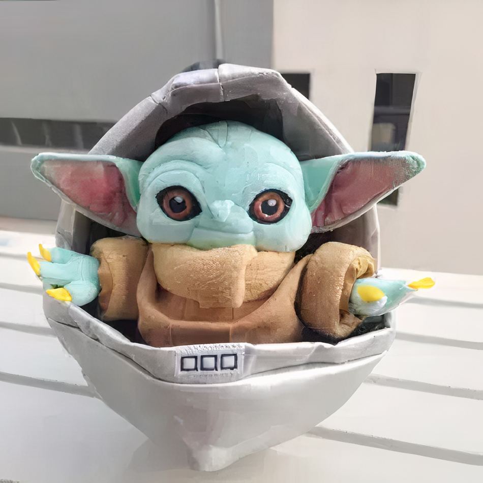 Peluche Yoda adorable berceau doux Star Wars enfant La compagnie de la peluche