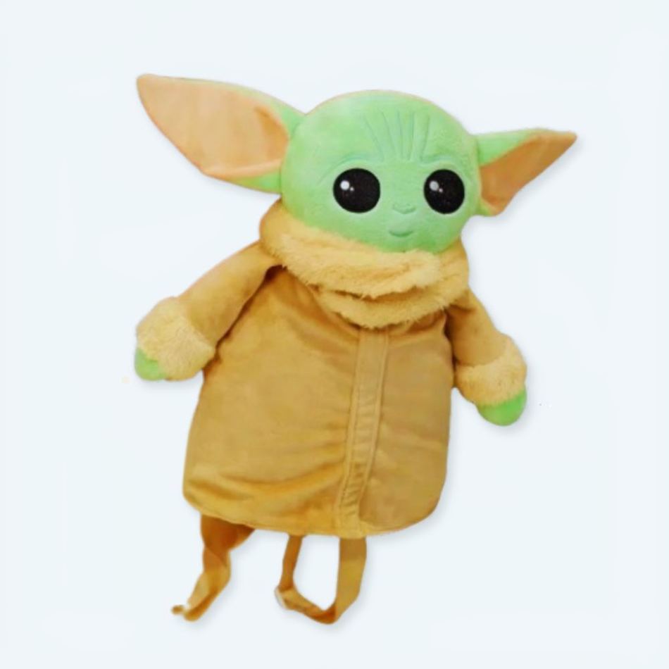 Peluche Yoda sac à dos doux vert enfant Star Wars La compagnie de la peluche