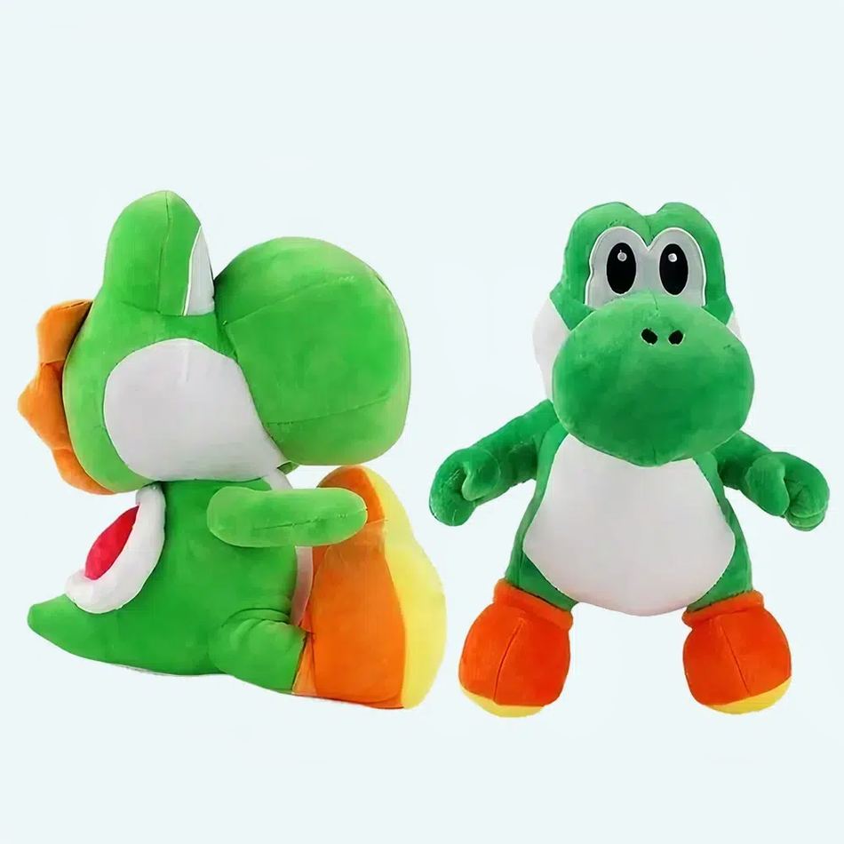 Peluche Yoshi Mario douce verte compagnon enfant jeu 28cm La compagnie de la peluche
