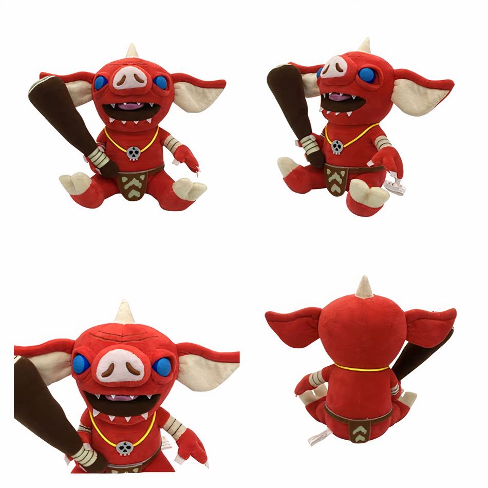 Peluche Zelda Bokoblin personnage jeu doux câlin enfant La compagnie de la peluche
