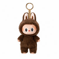 Porte-clef peluche style Labubu coloré