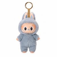 Porte-clef peluche style Labubu coloré