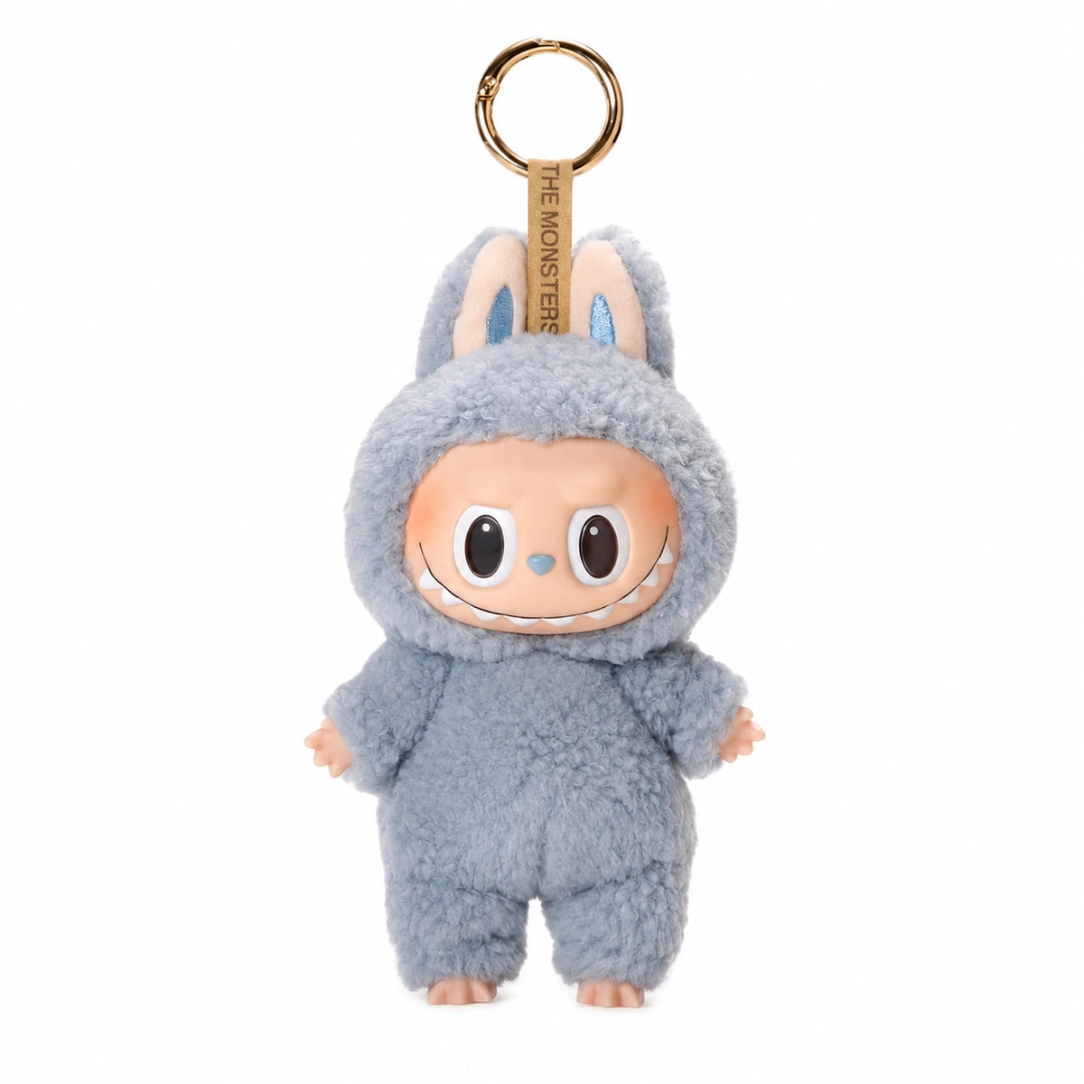 Porte-clef peluche style Labubu coloré
