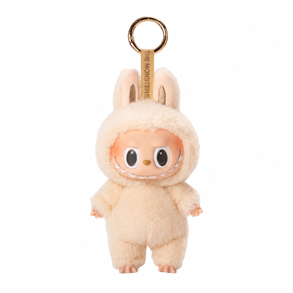 Porte-clef peluche style Labubu coloré