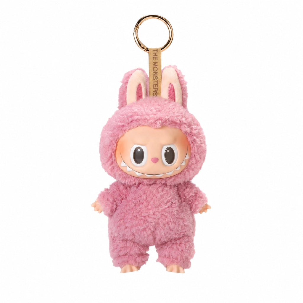 Porte-clef peluche style Labubu coloré