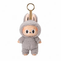 Porte-clef peluche style Labubu coloré