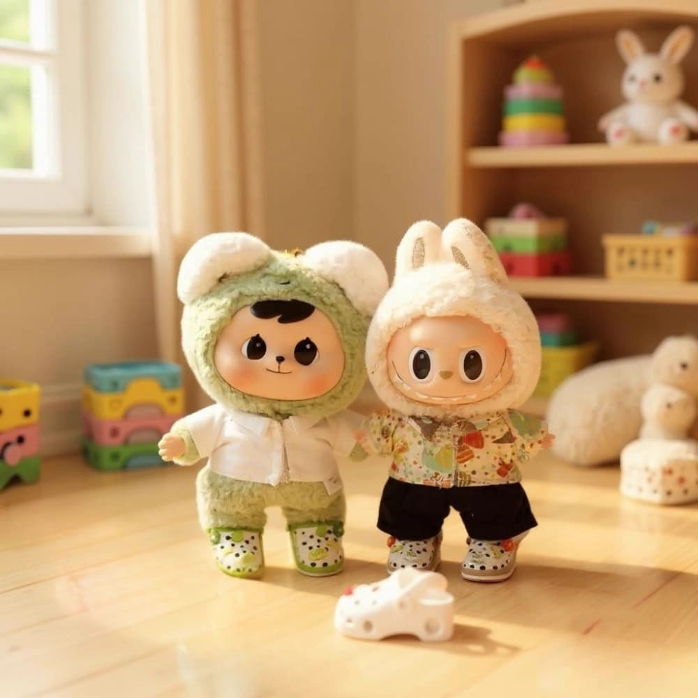 Sabots style crocs pour peluche style Labubu