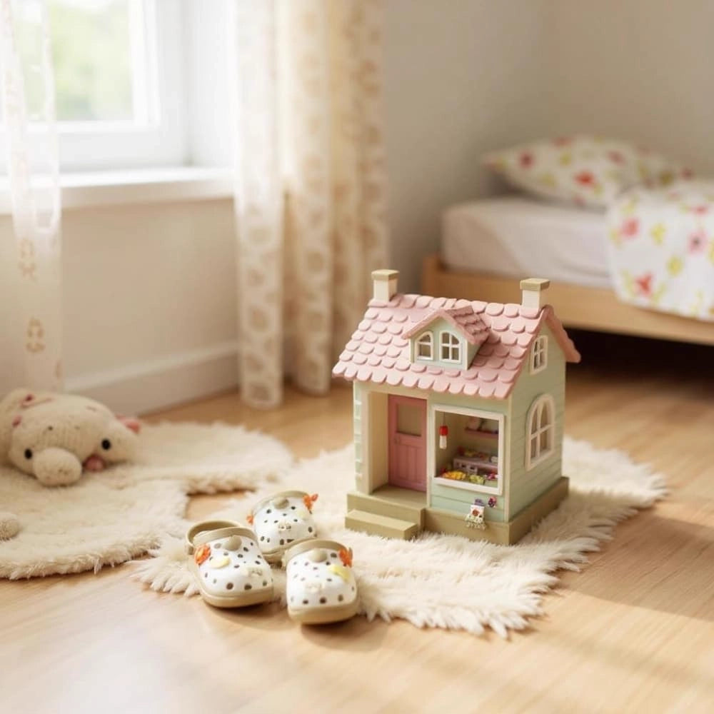 Sabots style crocs pour peluche style Labubu