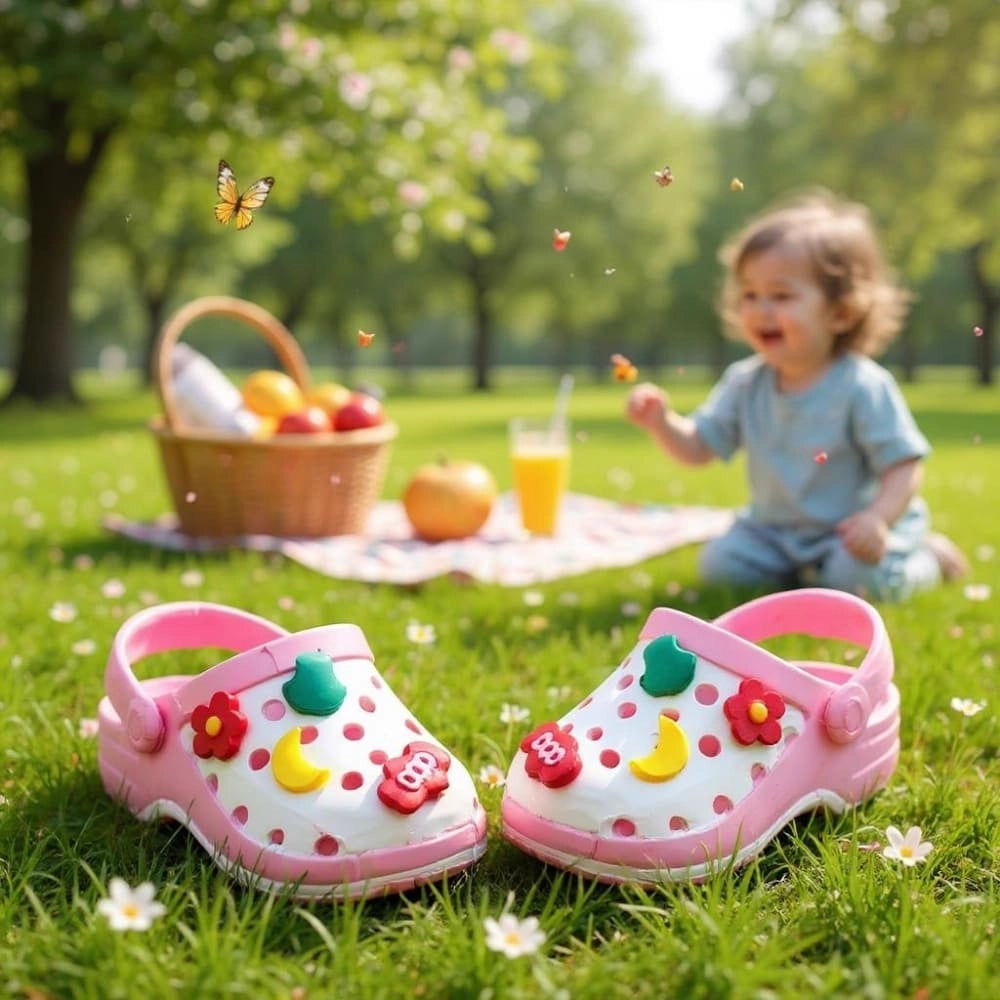 Sabots style crocs pour peluche style Labubu