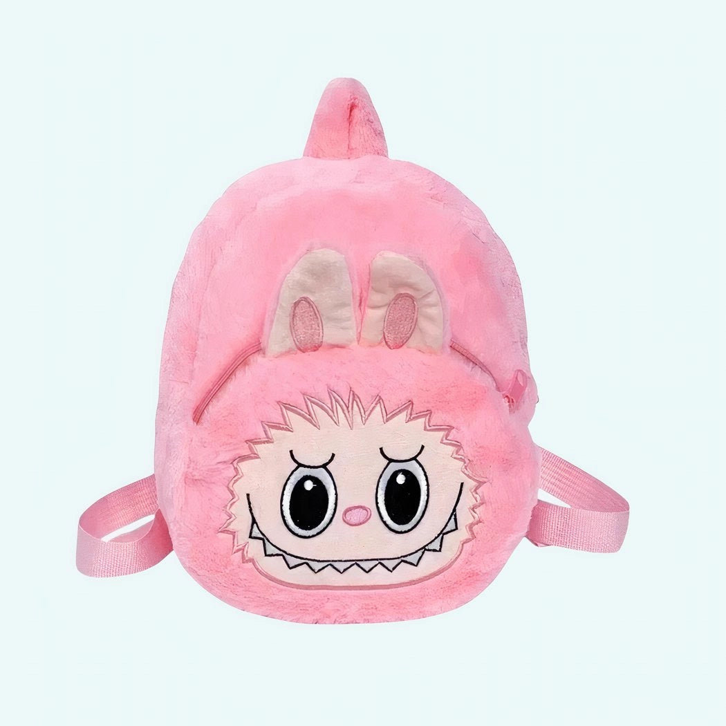 Sac à dos en peluche style Labubu