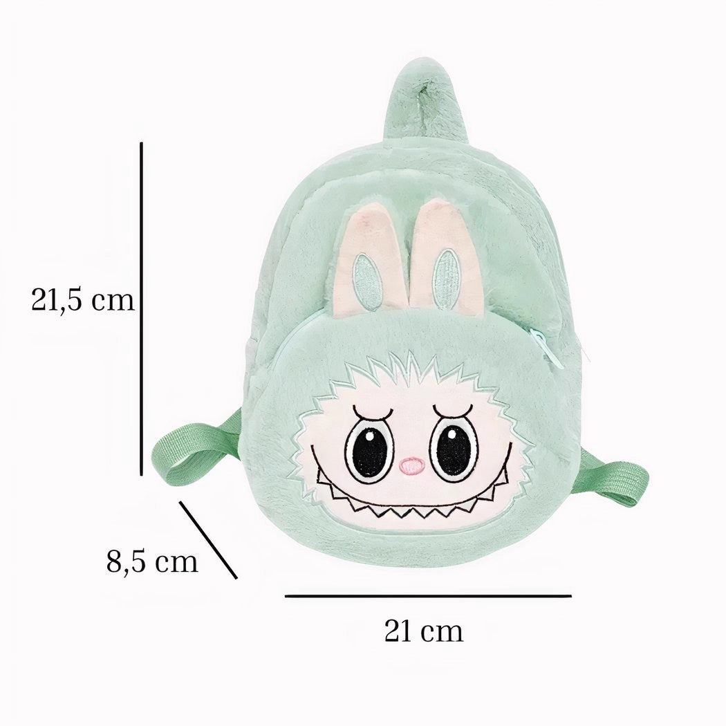 Sac à dos en peluche style Labubu