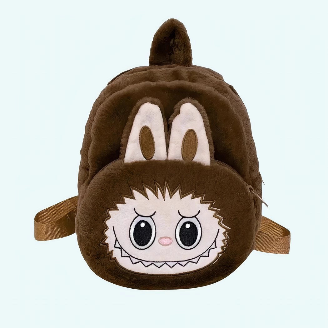 Sac à dos en peluche style Labubu