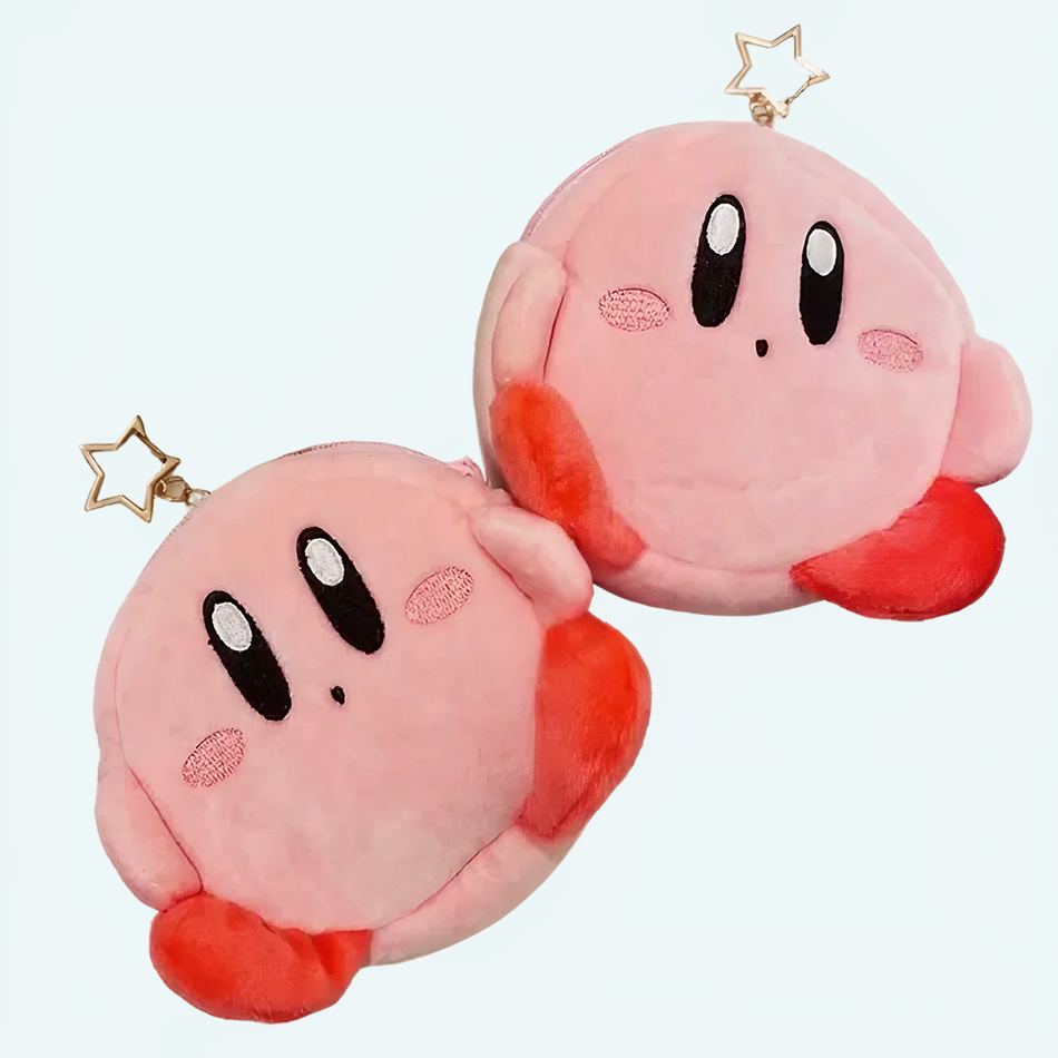 Sac Kirby à main rose mignon tendance mode adulte La compagnie de la peluche