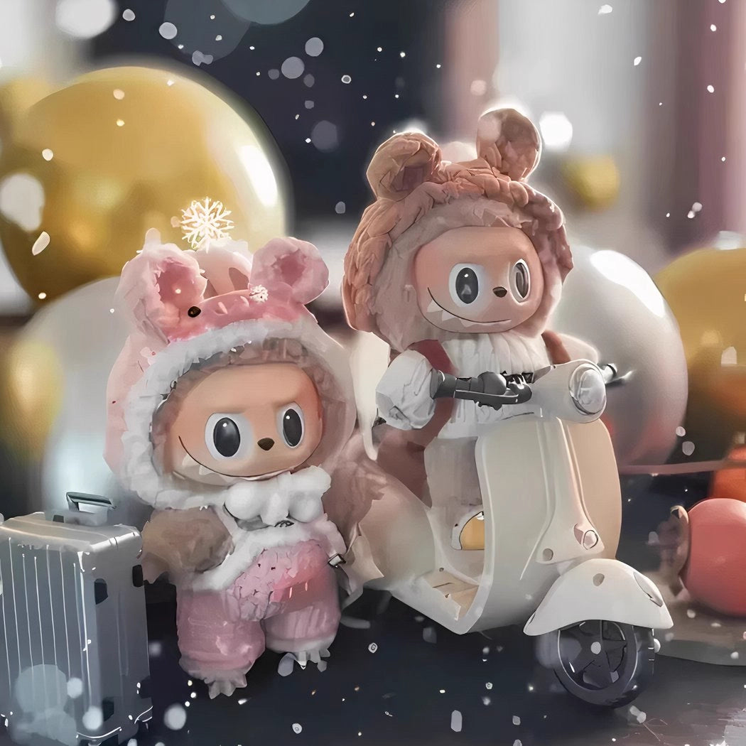 Scooter accessoire pour peluche style Labubu