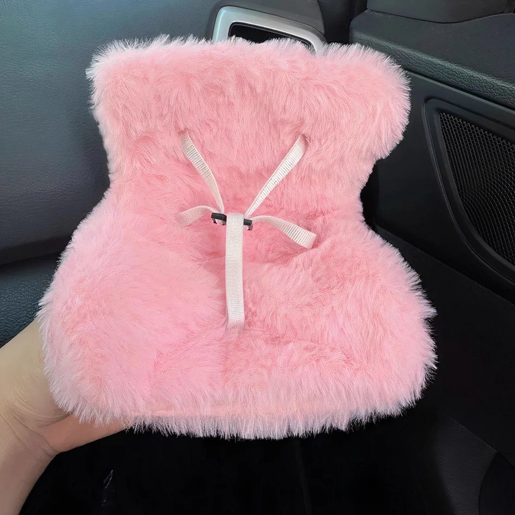 Siège auto harnais peluche style Labubu
