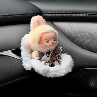 Siège auto harnais peluche style Labubu